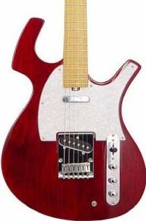 Parker P36 Trans Red Strat Electric w/ Parker Padded Gig Bag FREE SHIPPING www.tmscad.ecrater.com
