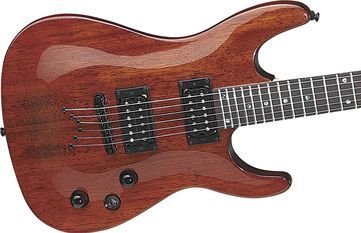 LEFTY Dean Vendetta 1.0 Natural Solid Wood Body String Thru www.tmscad.ecrater.com