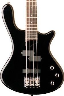 Washburn T14 Black Bass Guitar Maple Neck P&J Pickups www.tmscad.ecrater.com