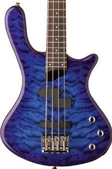 Washburn T14Q Trans Blue Bass Guitar Maple Neck FREE SHIPPING www.tmscad.ecrater.com
