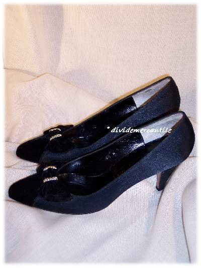 Satin & Velvet Evan Picone Heels Gorgeous Shoes