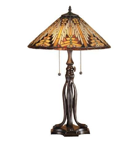 Meyda Tiffany Navajo Mission Table Lamp
