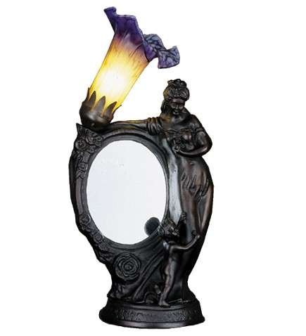 Meyda Tiffany Mother and Child Mirror- Lily Lamp
