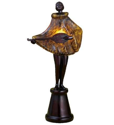 Meyda Tiffany Mandolin Player