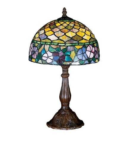 Meyda Tiffany Fishscale Dogwood Accent Lamp