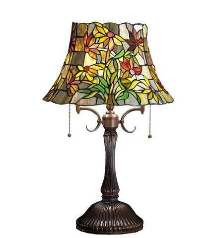 Meyda Tiffany Black Eyed Susan Table Lamp