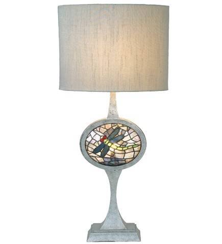 Meyda Cameo Dragonfly Lighted Base Table Lamp