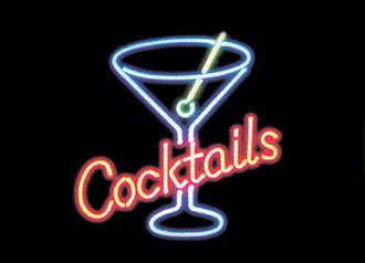 Cocktails Neon Business Sign