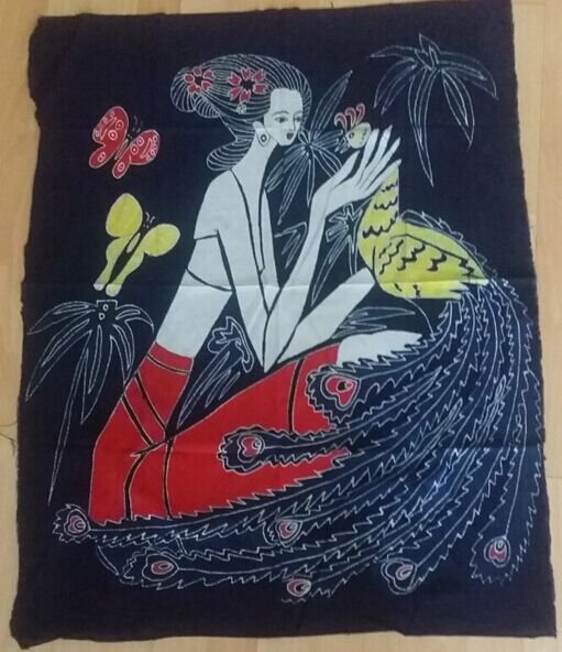 batik-fork art crafts