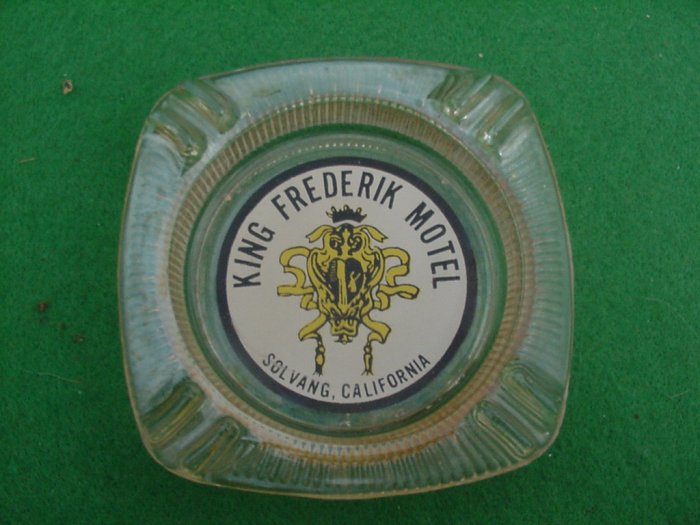 Ashtray - King Frederik Motel - Solvang, CA