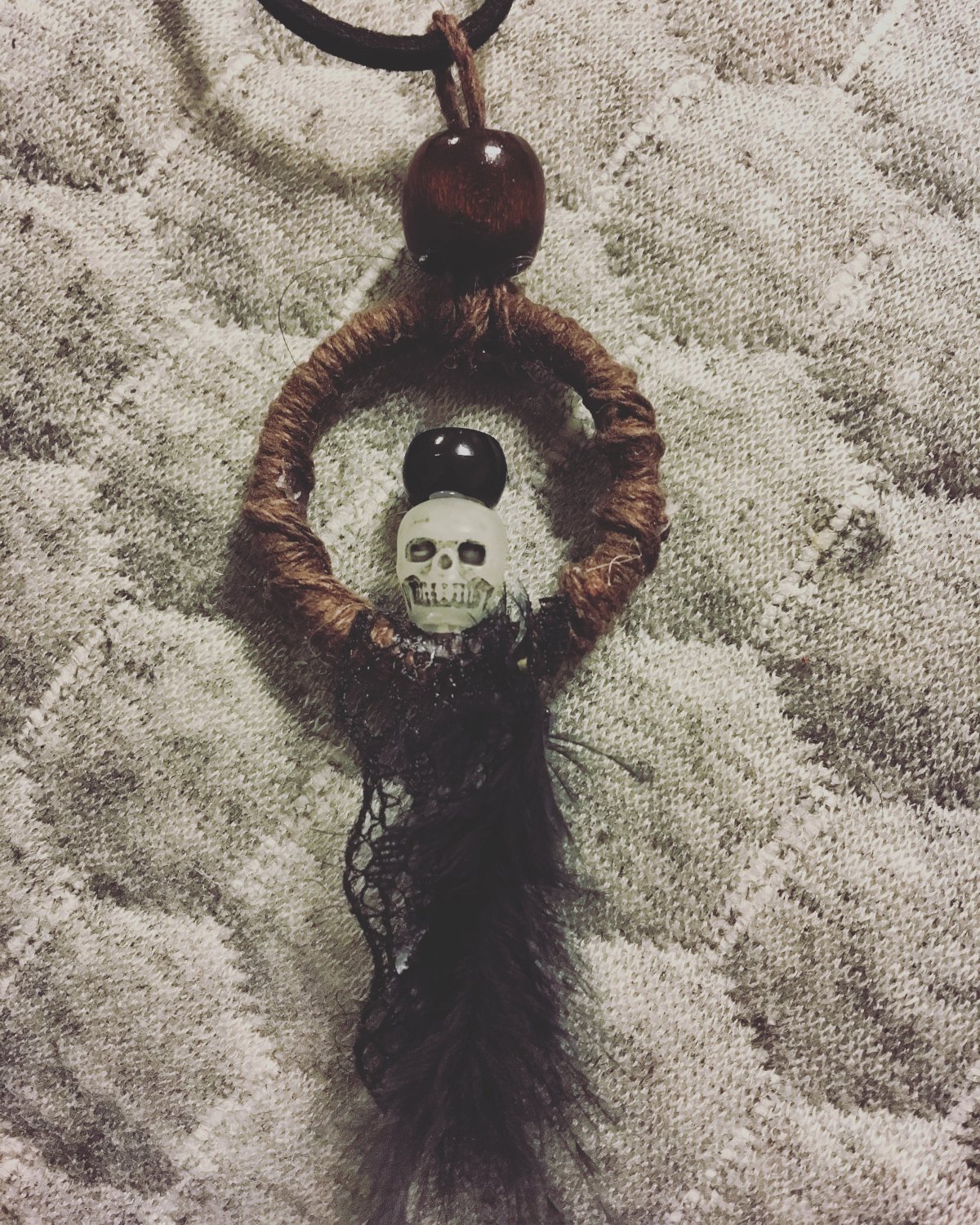 Punk/Grunge Dreamcatcher Necklace