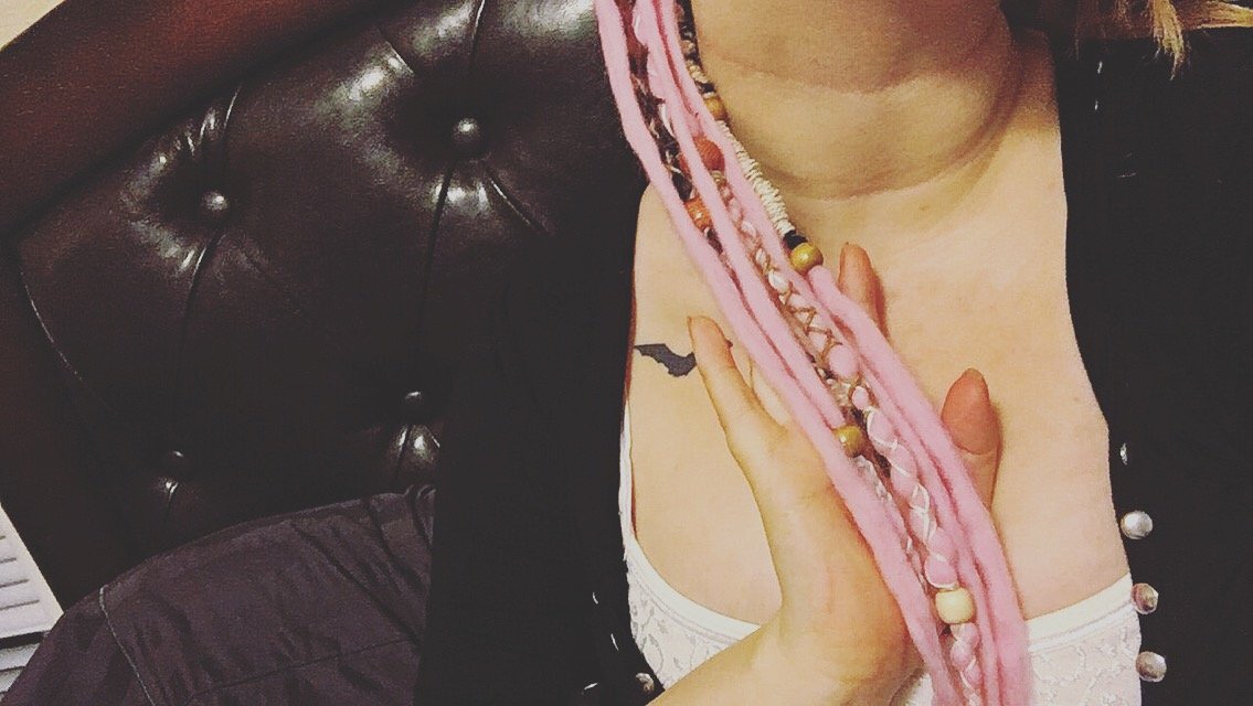 Bubblegum Pink Pigtail Dreadfalls