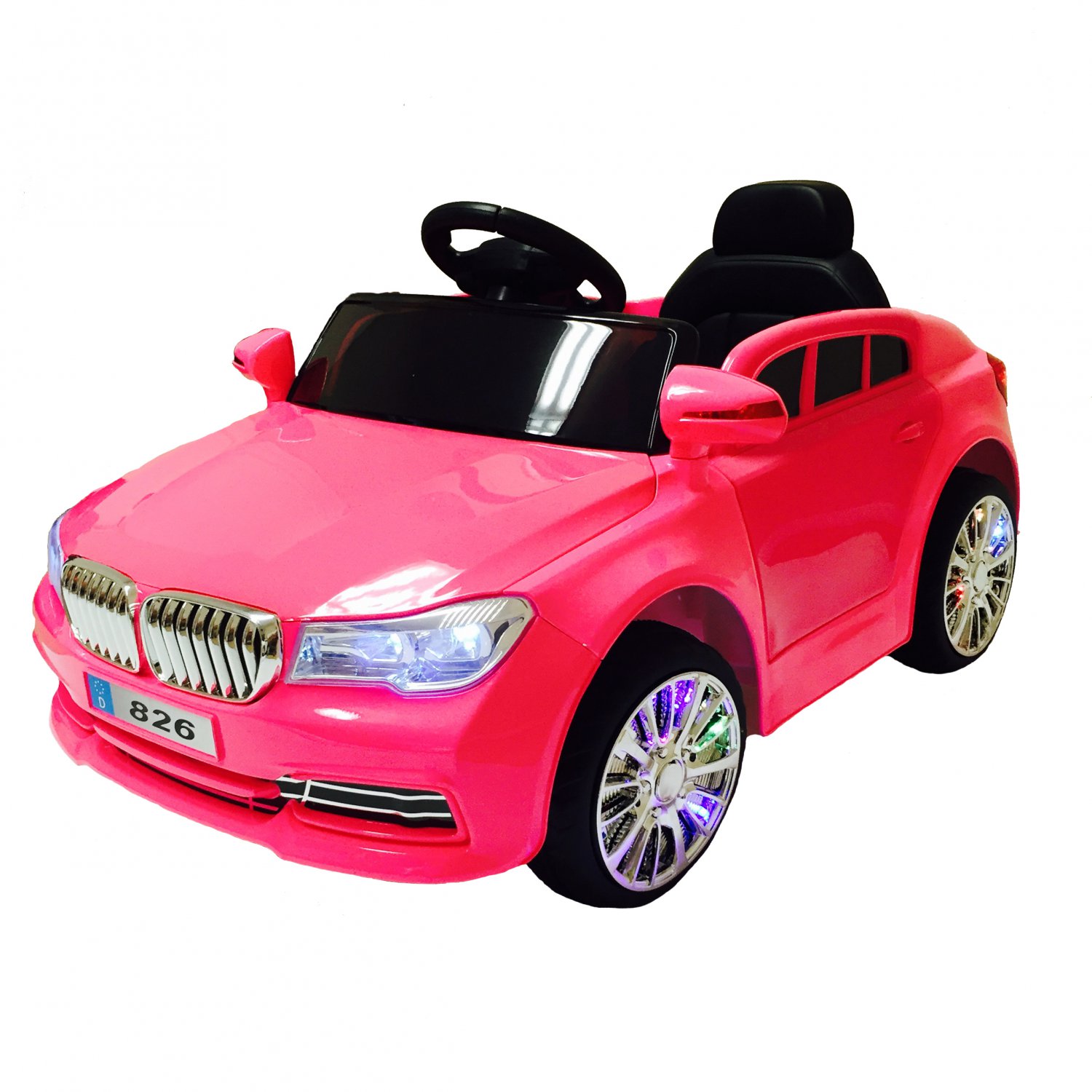 Electric Ride On Car For Kid With Remote Control | Pink