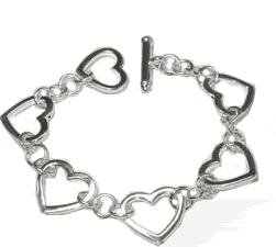 Toggle Heart Bracelet