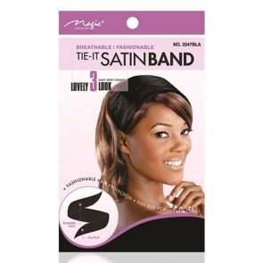 Magic Collection Tie-IT Satin Band-2247BLA