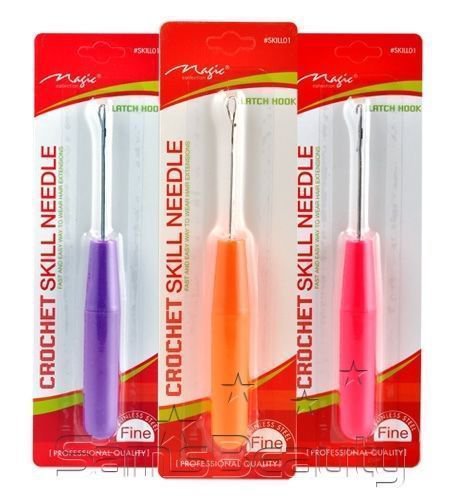 MAGIC COLLECTION CROCHET SKILL NEEDLE FOR HAIR BRAIDING LATCH HOOK SKILL01