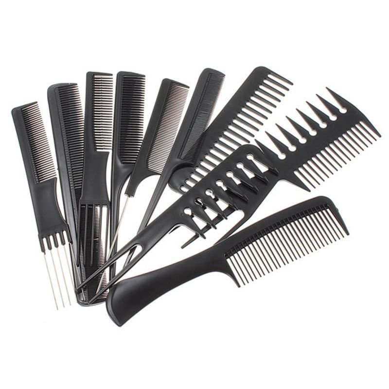 Professional Styling 10pcs Comb set-24260BLA