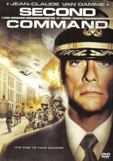 SECOND IN COMMAND. JEAN-CLAUDE VAN DAMME DVD