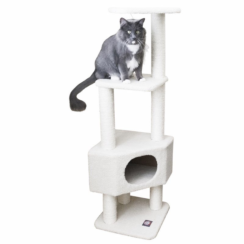 Majestic Pet Products 52 inches Bungalow Cat Tree