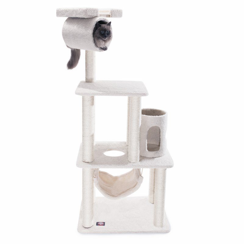 Majestic Pet Products 62 inches Bungalow Cat Tree