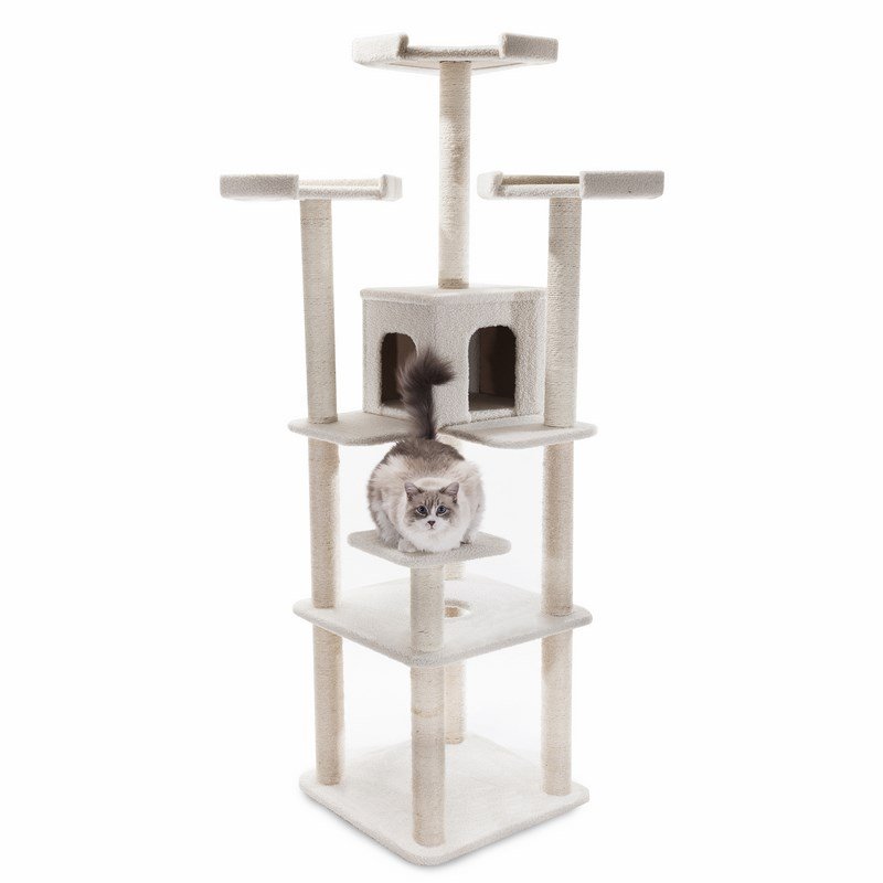 Majestic Pet Products 80 inches Bungalow Cat Tree