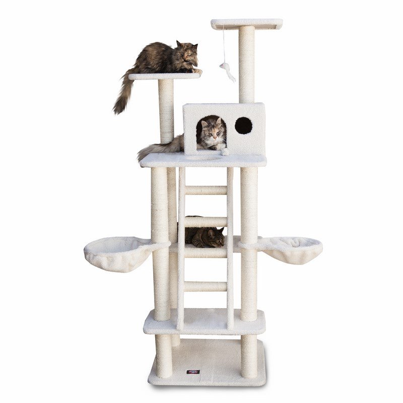Majestic Pet Products 72 inches Bungalow Cat Tree