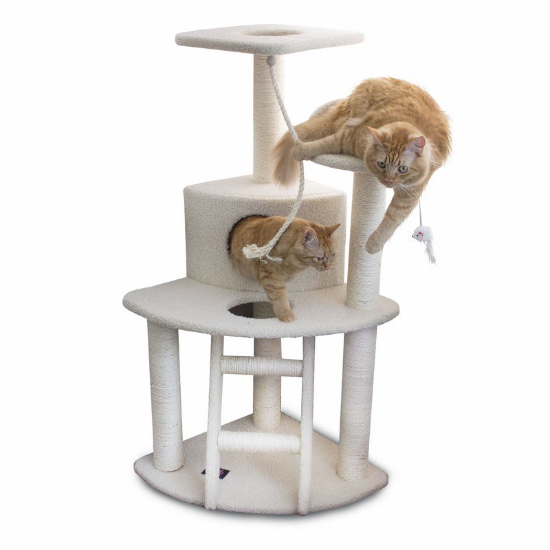 Majestic Pet Products 48 inches Bungalow Cat Tree