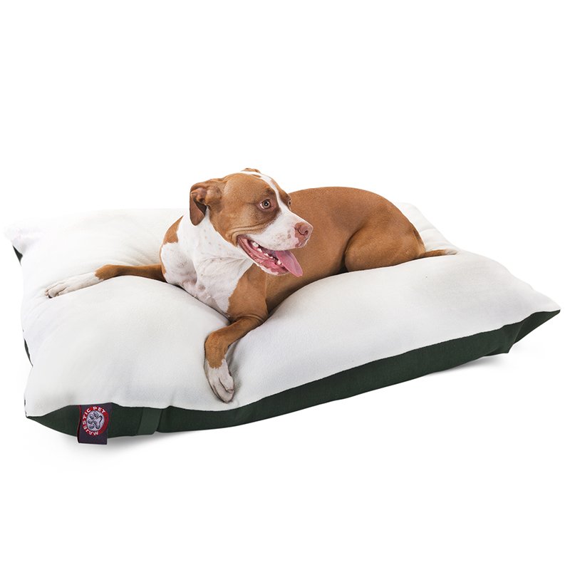 Majestic Pet Products 36x48 Green Rectangle Dog Bed- Large