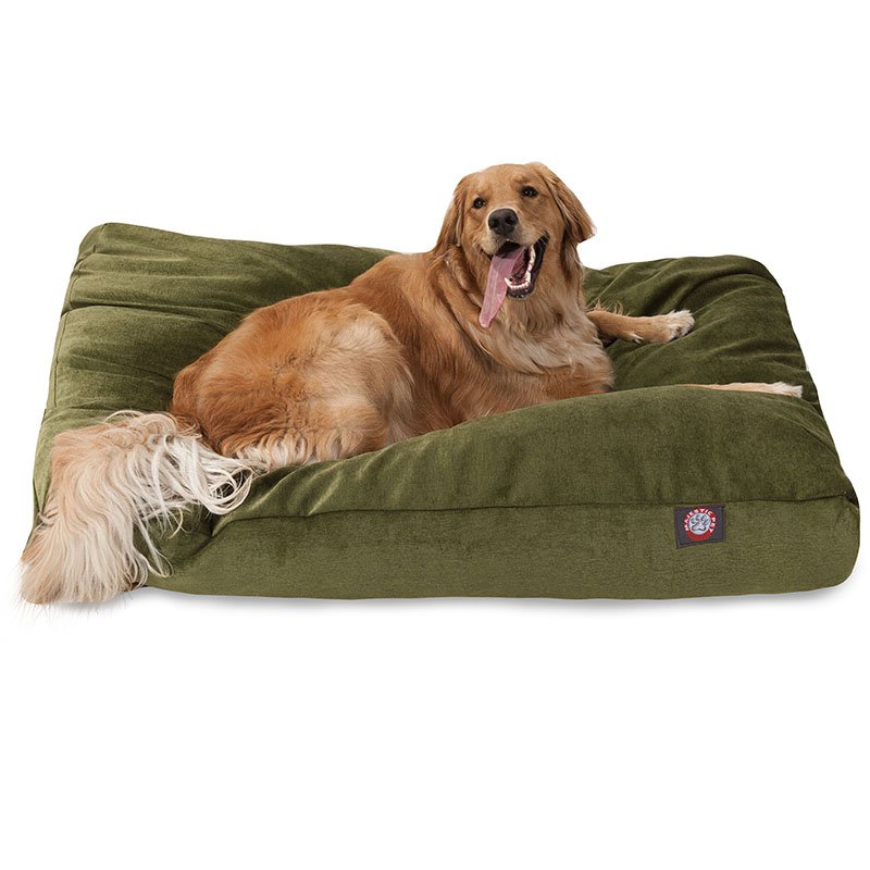 Majestic Pet Products Fern Villa Collection Extra Large Rectangle Dog Bed