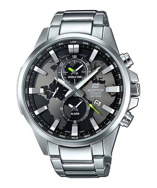 Casio Edifice EFR-303D-1A Chronograph Stainless Steel Quartz Color 48mm