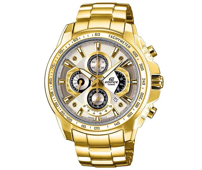 Casio Edifice EF-560FG-7A Chronograph Stainless Steel Movement Quartz Size 48mm
