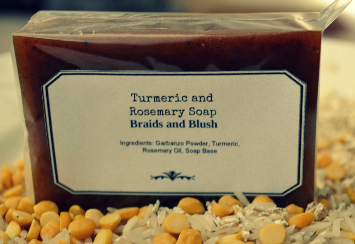 Anti-Inflammatory and Healing Turmeric and Rosemary Soap Fastest Selling/Acne/Healing