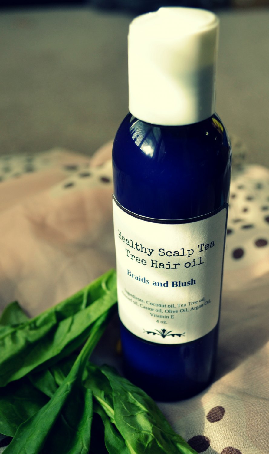 Healthy Scalp Tea Tree Hair Oil Mask / Itchy Scalp /dandruff / Dry Hair / Rough Hair