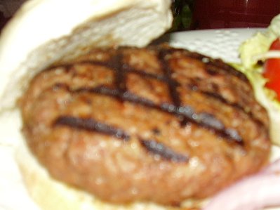 Cheddar Cheese and Bacon Burger