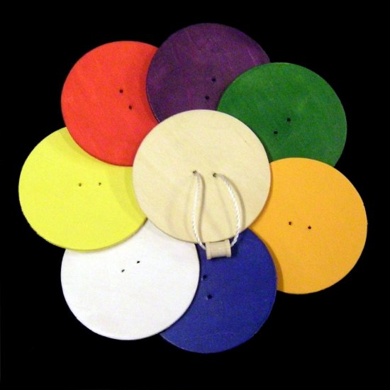 Spin Toy - Circle - Natural or Painted