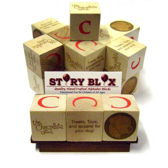 PromoBlox - Custom Promotional Alphabet Blocks for Your Organization