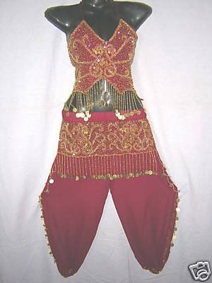 KIDS HAREM BELLY DANCE COSTUME