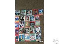 Different 25 Baseball Cards
