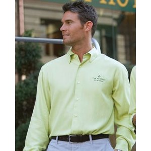 Cubavera Silk Shirt, Lime, Medium