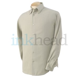 Cubavera Silk Shirt, Sand, Small