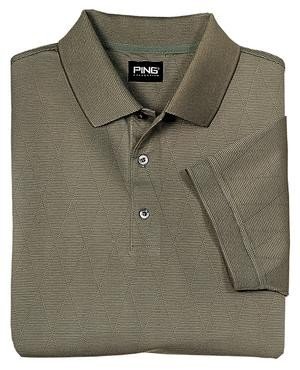 Ping Argyle Golf Shirt, Herb, Large