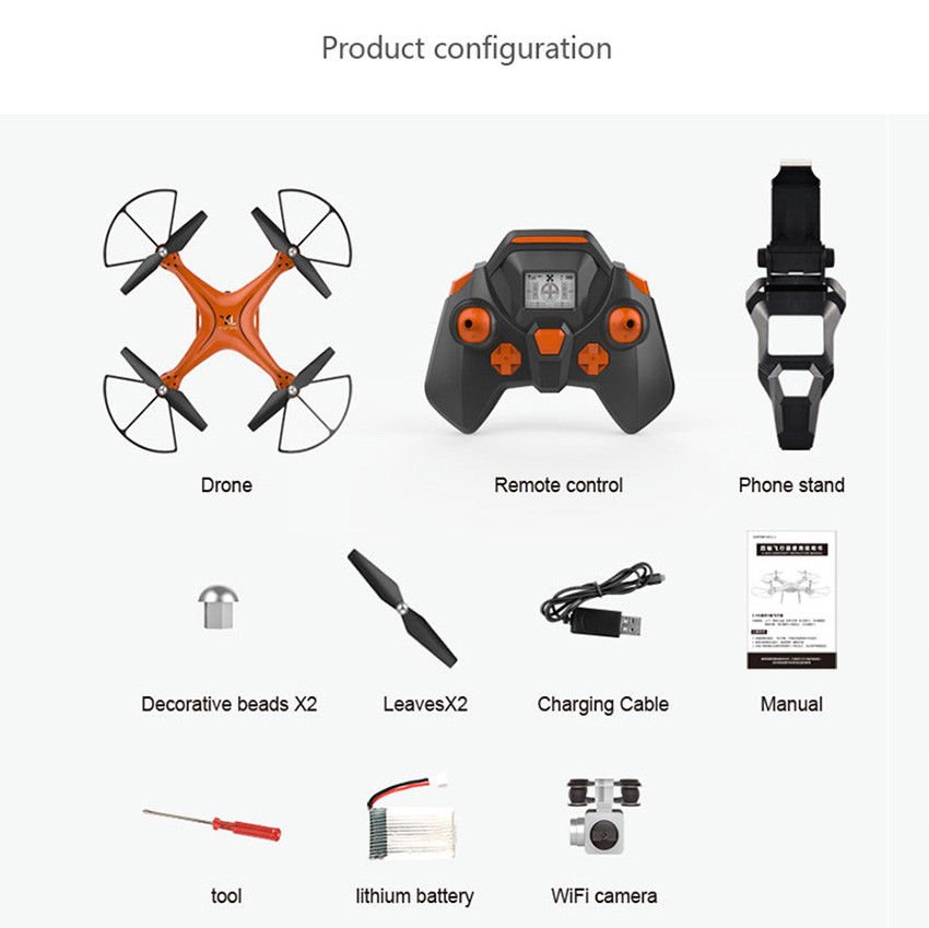 SMRC S10 2 4G HD Camera FPV WIFI Drone Quadcopter UAV Remote Control