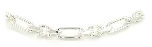 Classic Sterling Silver 20-Inch Link Necklace