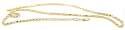 14K Italian Made Gold Vermiel Box Chain Necklace