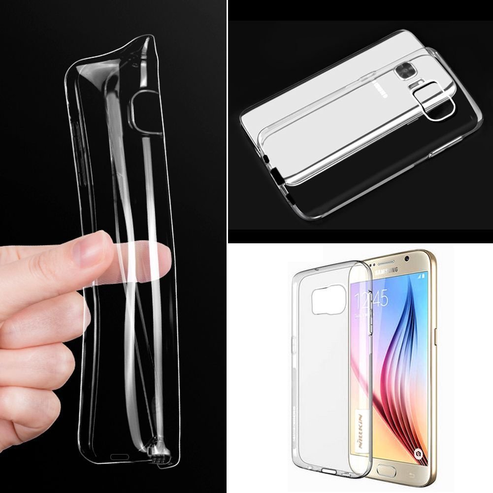 For Samsung Galaxy S7 Edge - Soft Ultra Thin Transparent Slim Case