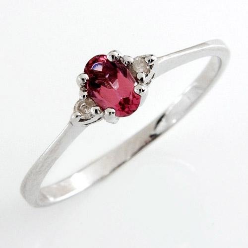 Precious 0.26 ctw Genuine Diamonds & Natural Topaz Ring Well Made in Solid 18k White Gold FREE Ship