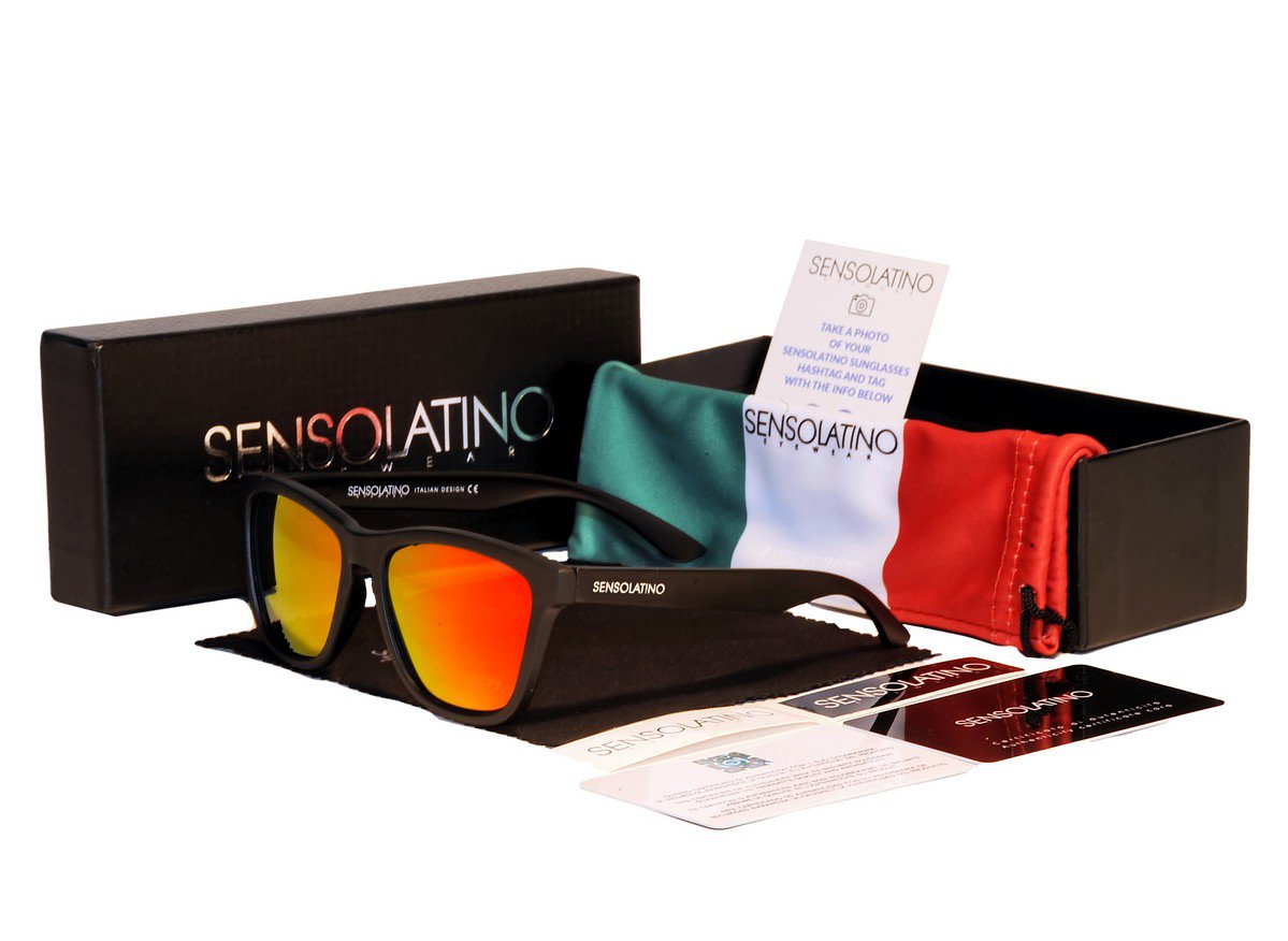 Sensolatino Italian Polarized Sunglasses Venice Pink