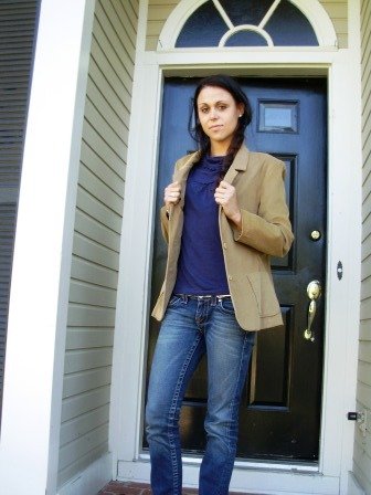 Vintage Women's Corduroy Blazer