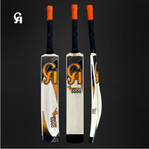 CA Vision 5000 Special Tape Ball Bat Made of Light Weight Ideal for tournaments and Quality Grip.