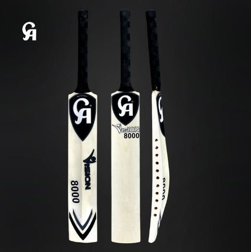 CA Vision 8000 Special Tape Ball Bat Made of Light Weight Ideal for tournaments and Quality Grip.